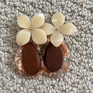 Floral Earrings by Anthropologie